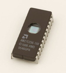 AM27C256-150 AM EPROM – 256K-Bit (32K x 8) CMOS Erasable Programmable Read-Only Memory